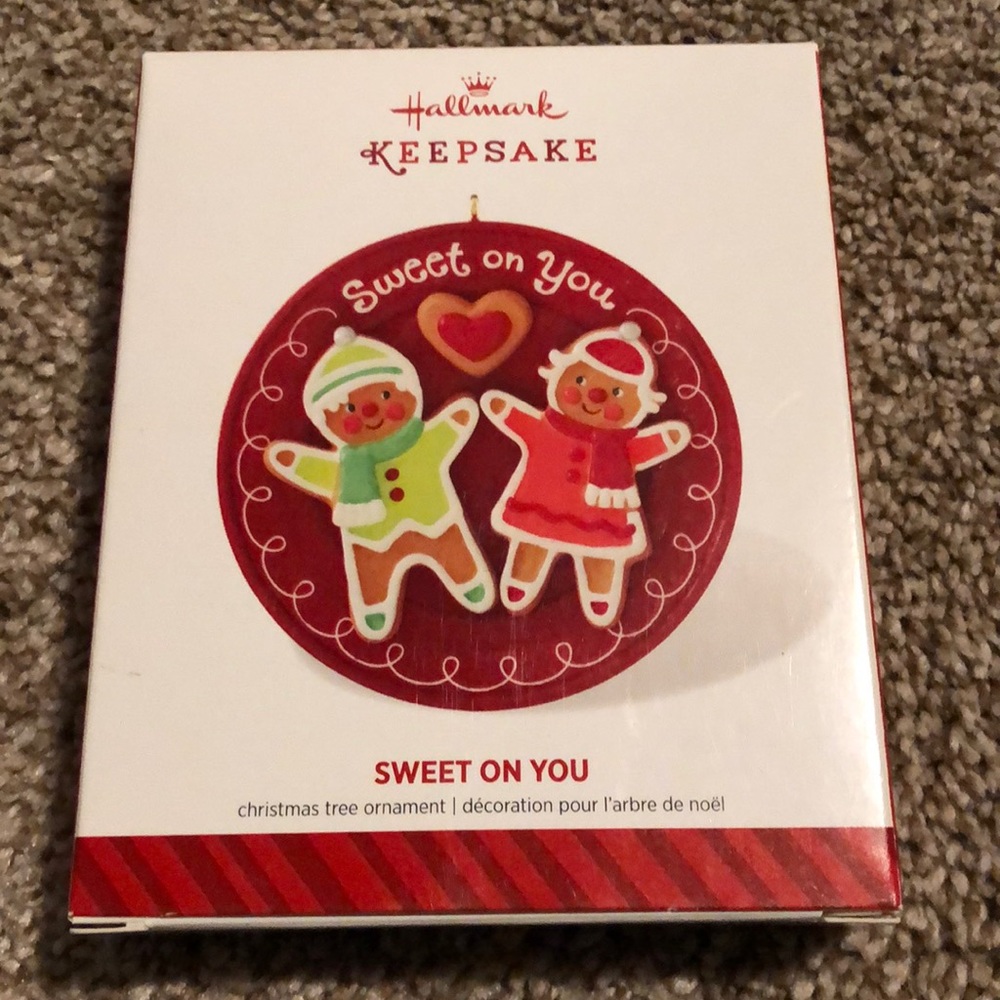 sweet on you ornament
